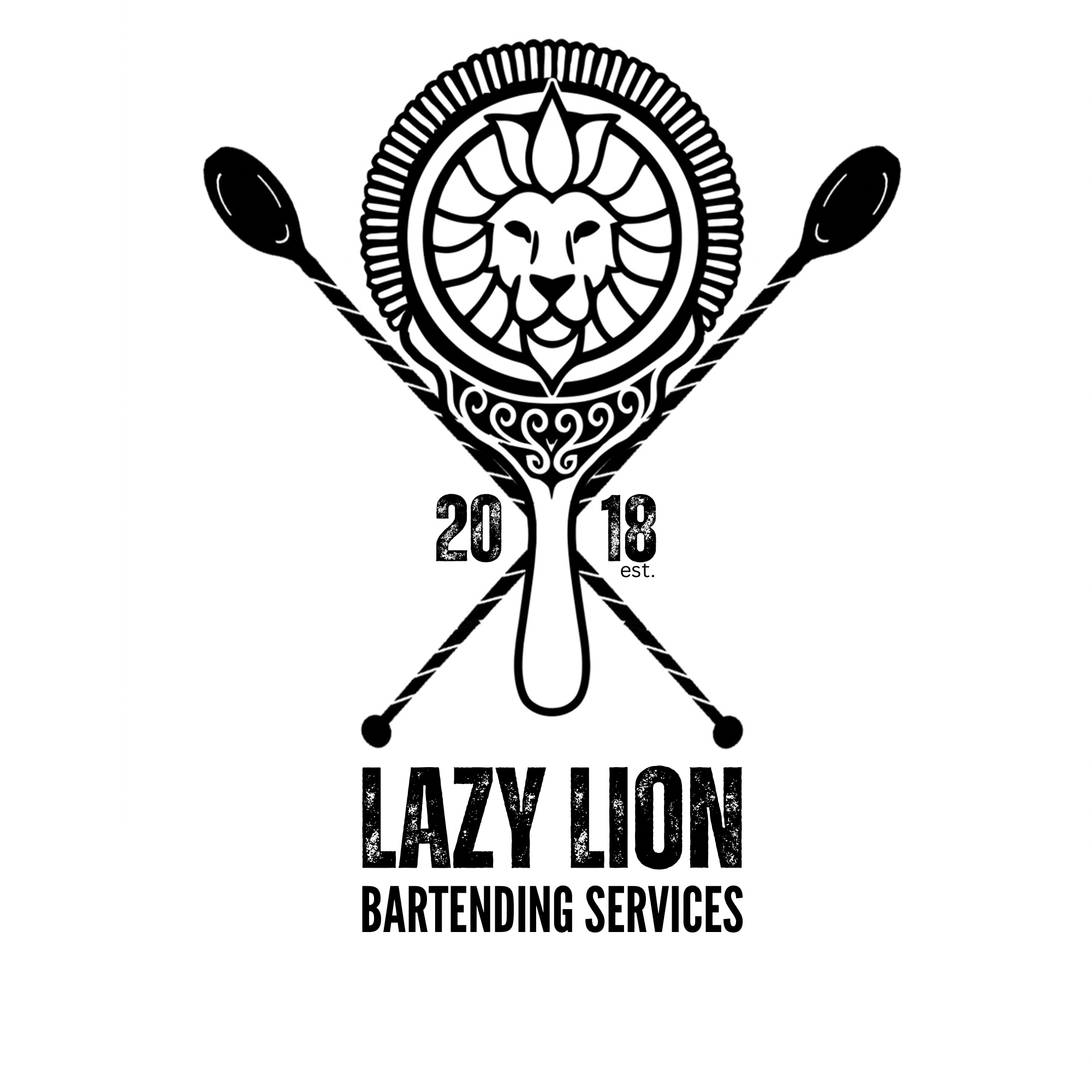 Lazy Lion Established Logo