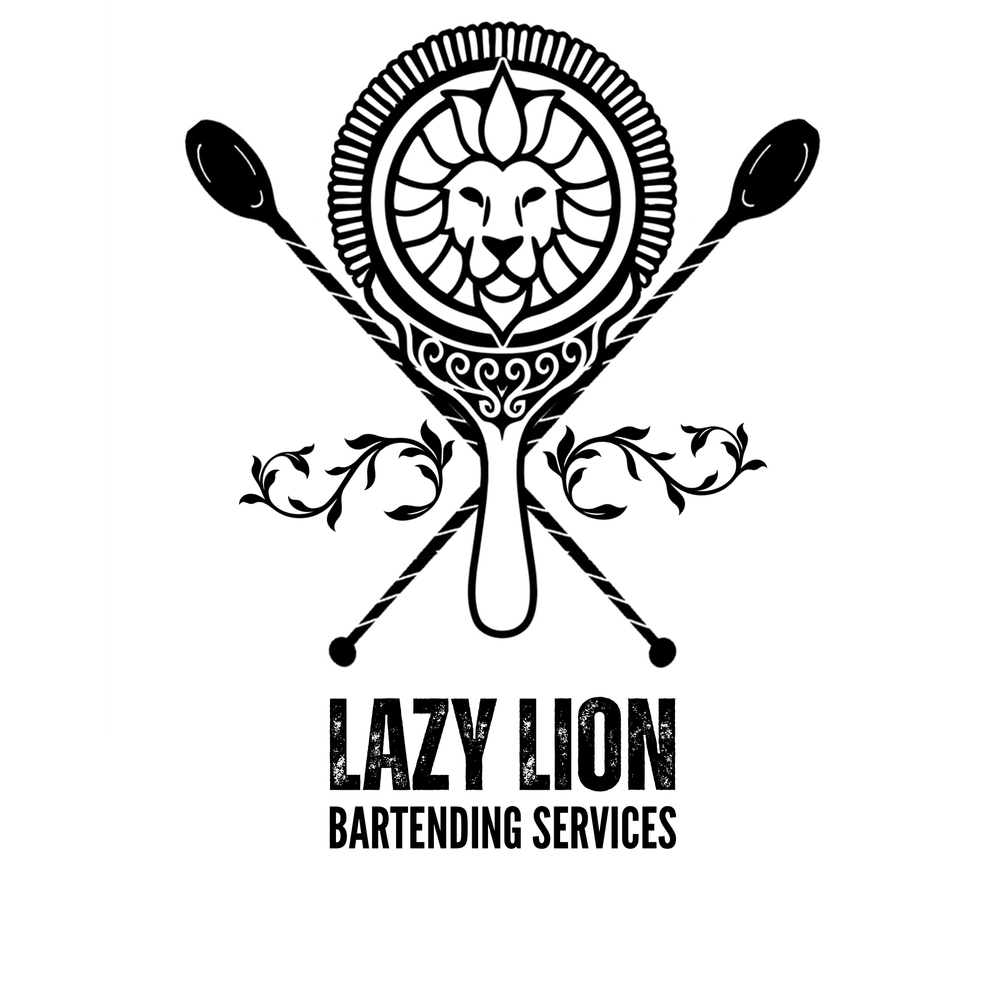 Lazy Lion Primary Logo — Full Wordmark